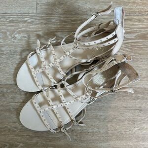 Vince Camuto Strappy Sandals in Nude Color
